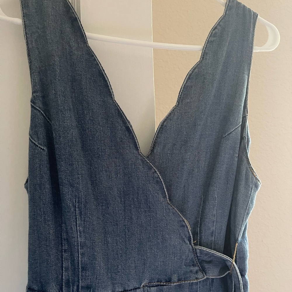 Denim jumpsuit